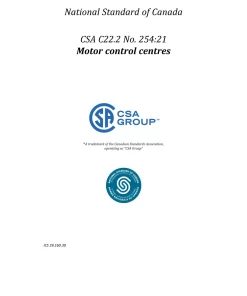 CSA C22.2 NO. 254:21 pdf