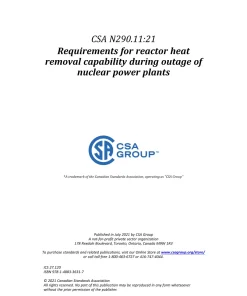 CSA N290.11:21 pdf