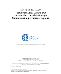 CSA PLUS 4011.1:19 pdf