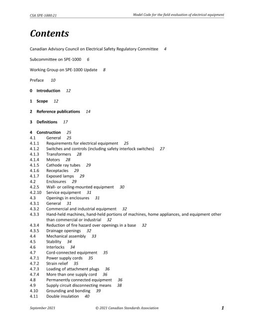 CSA SPE-1000:21 pdf