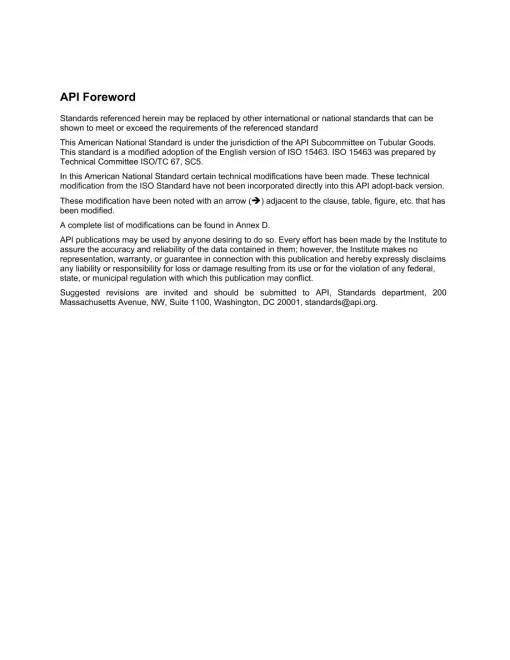 API RP 5A5 (R2021) pdf