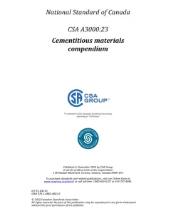 CSA A3000:23 pdf