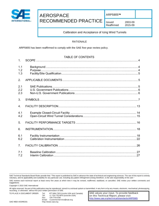 SAE ARP5905 pdf