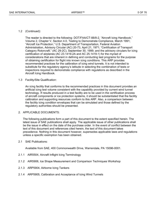 SAE ARP5905 pdf