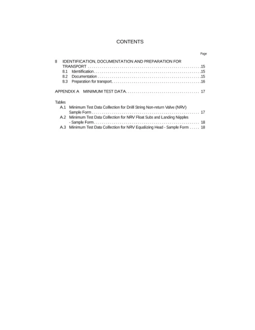 API Spec 7NRV (R2020) pdf