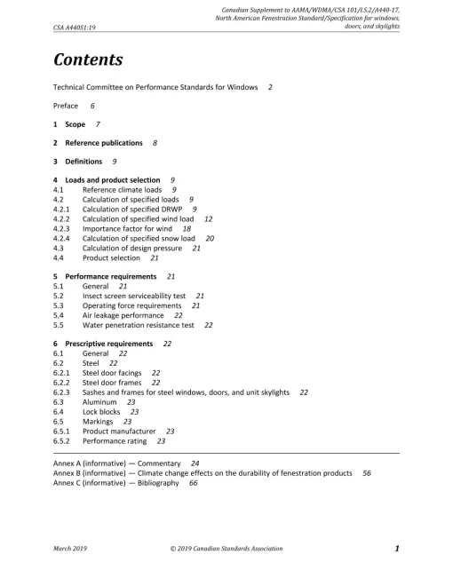 CSA A440S1-19 (R2022) pdf