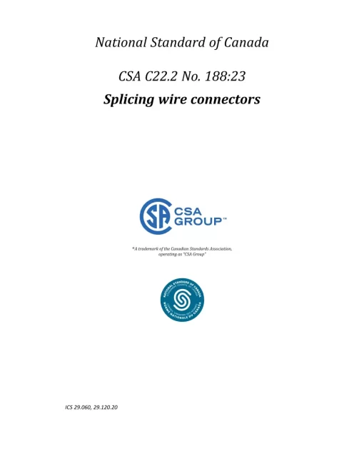 CSA C22.2 NO. 188:23 pdf