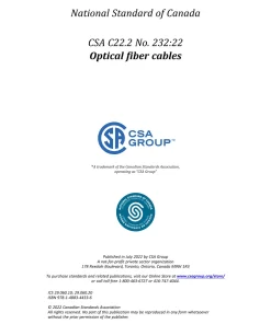 CSA C22.2 NO. 232:22 pdf