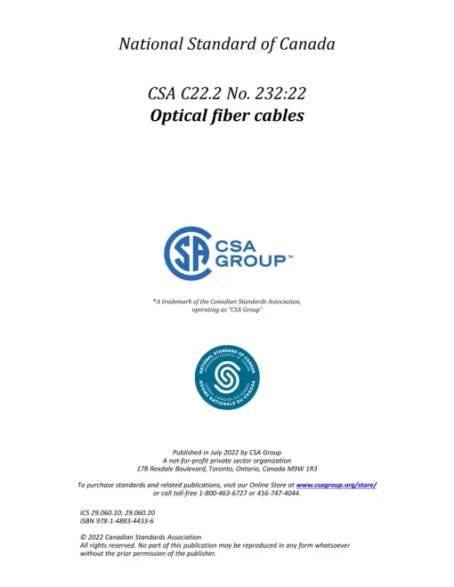 CSA C22.2 NO. 232:22 pdf