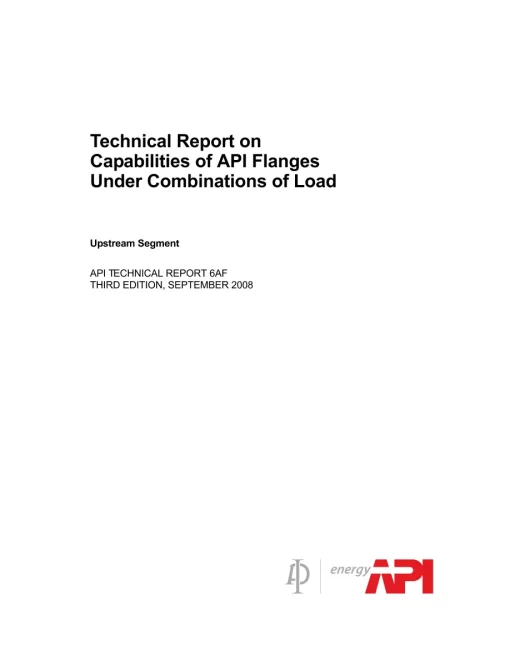 API TR 6AF:2008 pdf