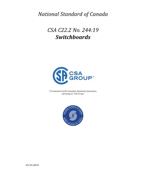 CSA C22.2 NO. 244:19 pdf