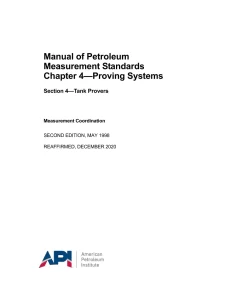 API MPMS Chapter 4.4 (R2020) pdf