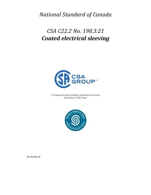 CSA C22.2 NO. 198.3:21 pdf