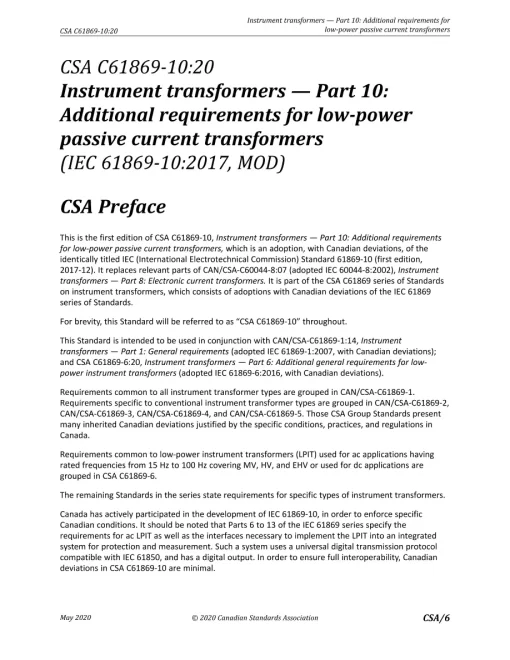 CSA C61869-10:20 pdf