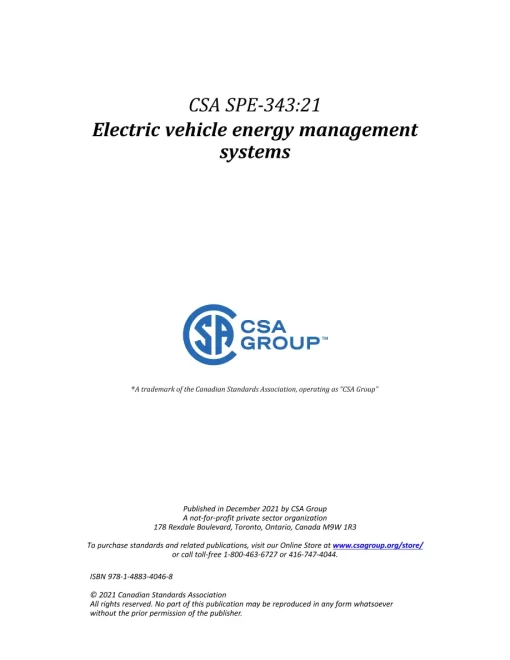 CSA SPE-343:21 pdf