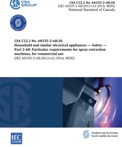 CSA C22.2 NO. 60335-2-68:20 pdf