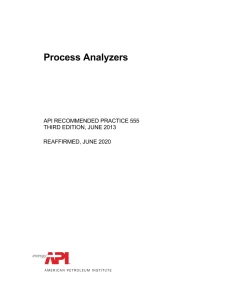 API RP 555 (R2020) pdf