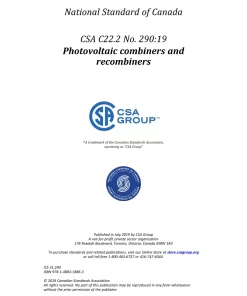 CSA C22.2 NO. 290:19 pdf