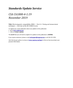 CSA C61000-4-1:19 pdf