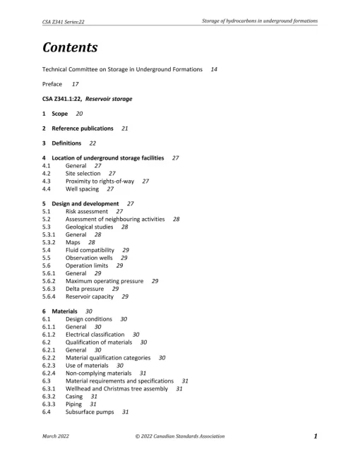 CSA Z341 SERIES:22 pdf