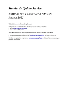 CSA B45.4:22/ASME A112.19.3-2022 pdf