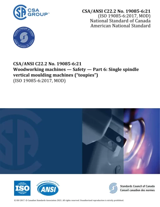 CSA ANSI C22.2 NO. 19085-6:21 pdf