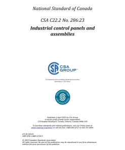 CSA C22.2 NO. 286:23 pdf