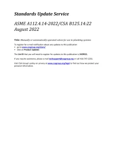 CSA B125.14:22/ASME A112.4.14-2022 pdf