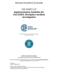 CSA Z1005.1:21 pdf