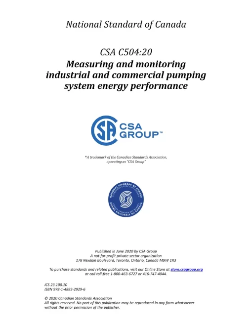 CSA C504:20 pdf