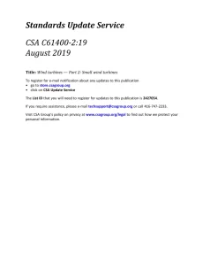 CSA C61400-2:19 (R2024) pdf