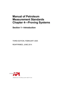 API MPMS Chapter 4.1 (R2014) pdf