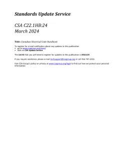 CSA C22.1HB:24 pdf