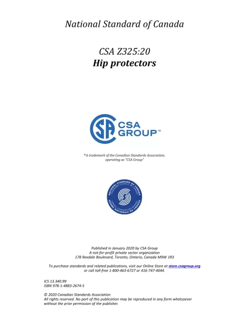 CSA Z325:20 pdf