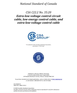 CSA C22.2 NO. 35:20 pdf