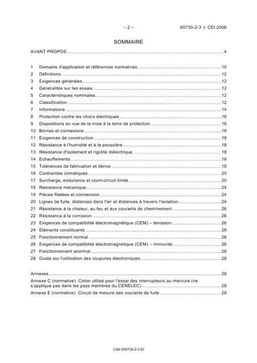 CSA E60730-2-3:20 pdf