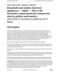 CSA C22.2 NO. 60335-2-48:20 pdf