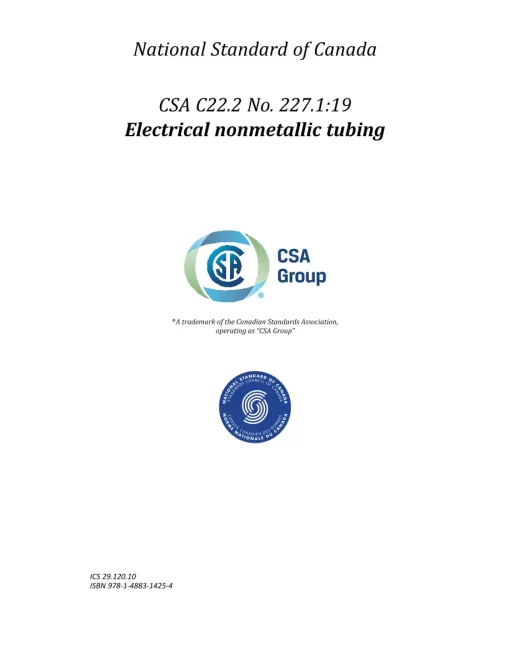 CSA C22.2 NO. 227.1:19 (R2023) pdf