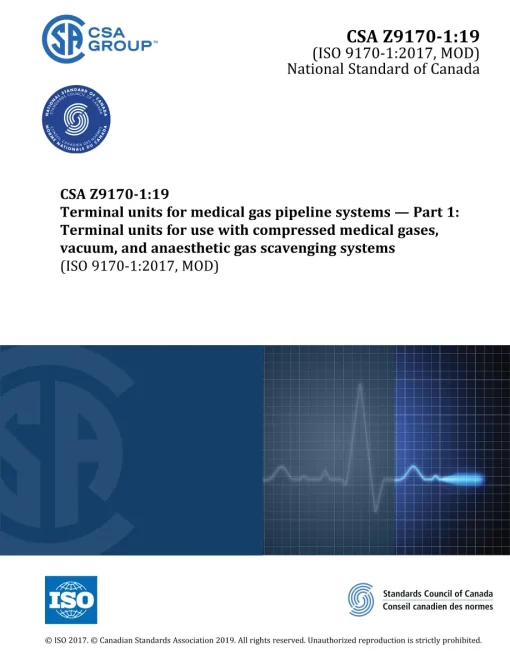 CSA Z9170-1:19 (R2024) pdf