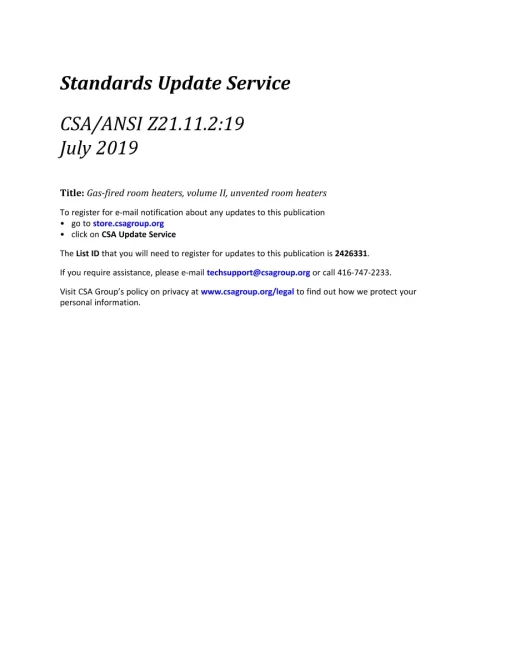 CSA ANSI Z21.11.2:19 pdf