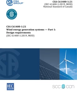 CSA C61400-1:21 pdf