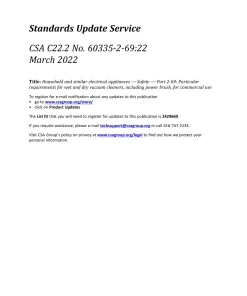 CSA C22.2 NO. 60335-2-69:22 pdf