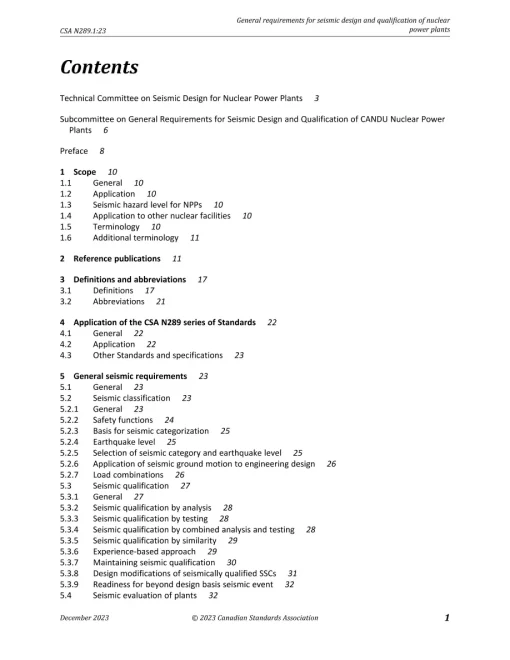 CSA N289.1:23 pdf