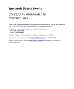 CSA C22.2 NO. 61010-2-011:19 pdf