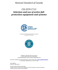 CSA Z259.17:21 pdf