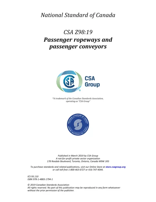 CSA Z98-19 (R2024) pdf