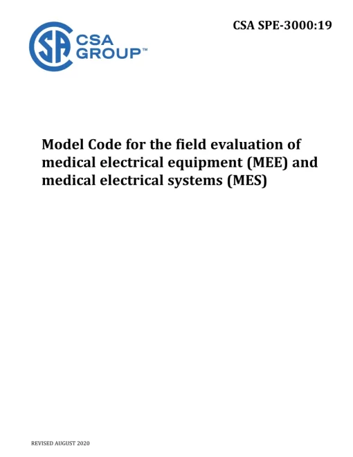 CSA SPE-3000:19 pdf