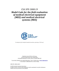 CSA SPE-3000:19 pdf