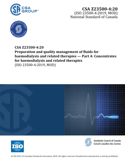 CSA Z23500-4:20 pdf