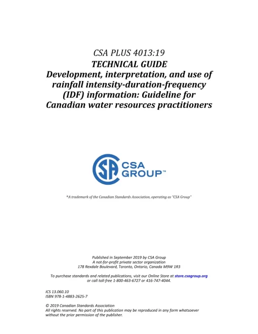 CSA PLUS 4013:19 pdf